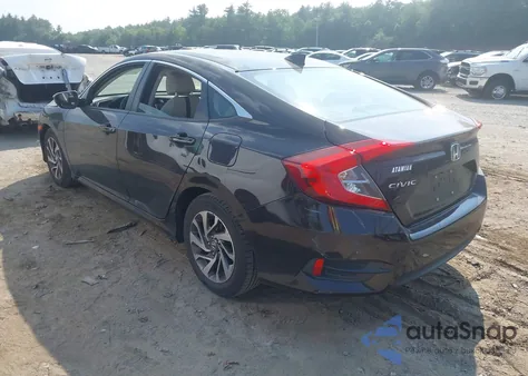 2018 Honda Civic Ex from USA, damaged, VIN 2HGFC2F74JH549684